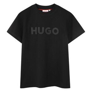 Hugo Childrens/Kids Logo T-Shirt / Black